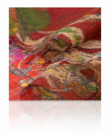 Палантин Женский SW-BIRD.LONGTAIL/FUCH